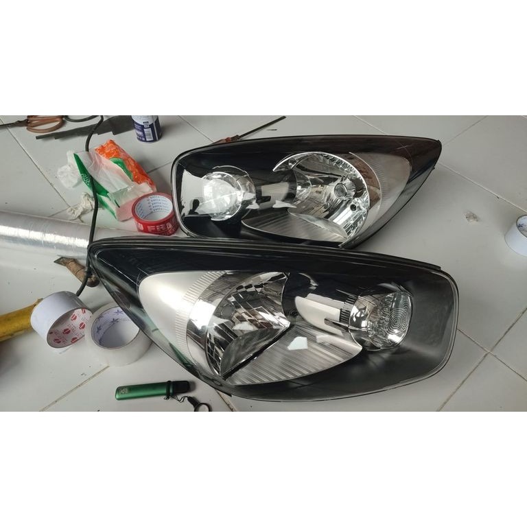 headlamp Picanto Lampu depan picanto lampu kia picanto