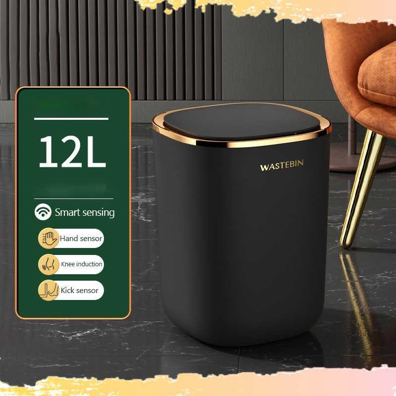 Promo A.H - Jayps Tempat Sampah Pintar Sensor Smart Dustbin Battery Power 12L - Jy12