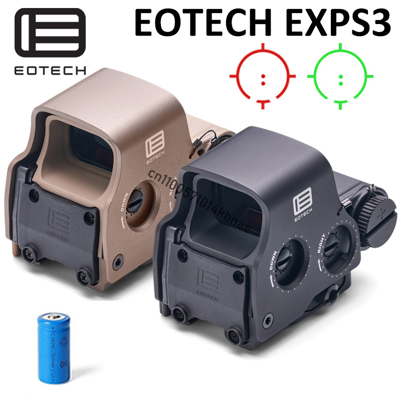 EOTE  EXPS3 558 Holographic Rifle Red Dot Sight AR15 Hunting Scope Accessories for 20mm Picatinny Ra
