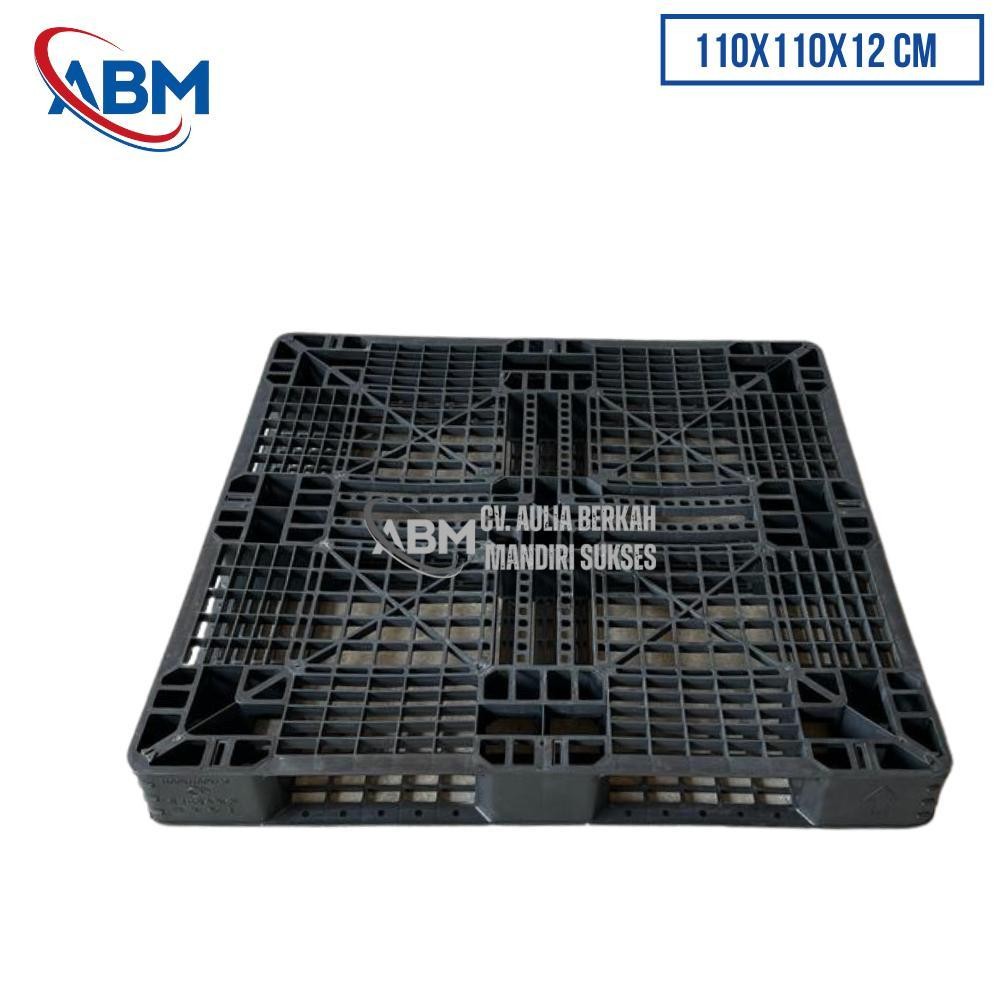 

Pallet Plastik Ukuran 110x110x12 cm - ABMAS45 - Hitam