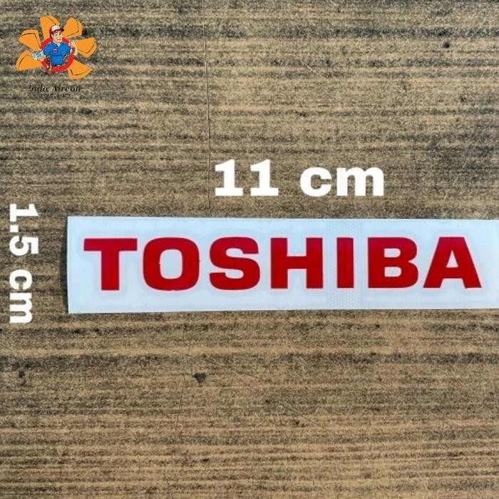 

cutting sticker Logo AC thosiba