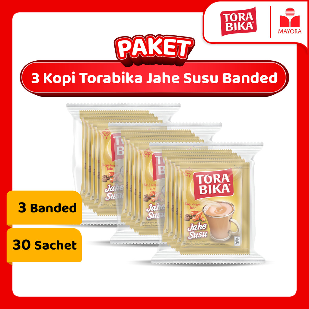 

Paket 3 Kopi Torabika Jahe Susu Banded