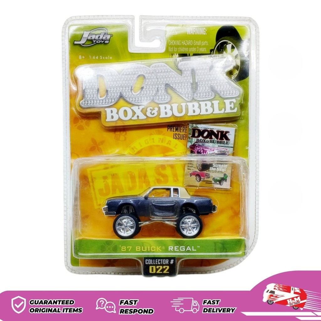 Jada Donk Box&Bubble 1/64 87 Buick Regal