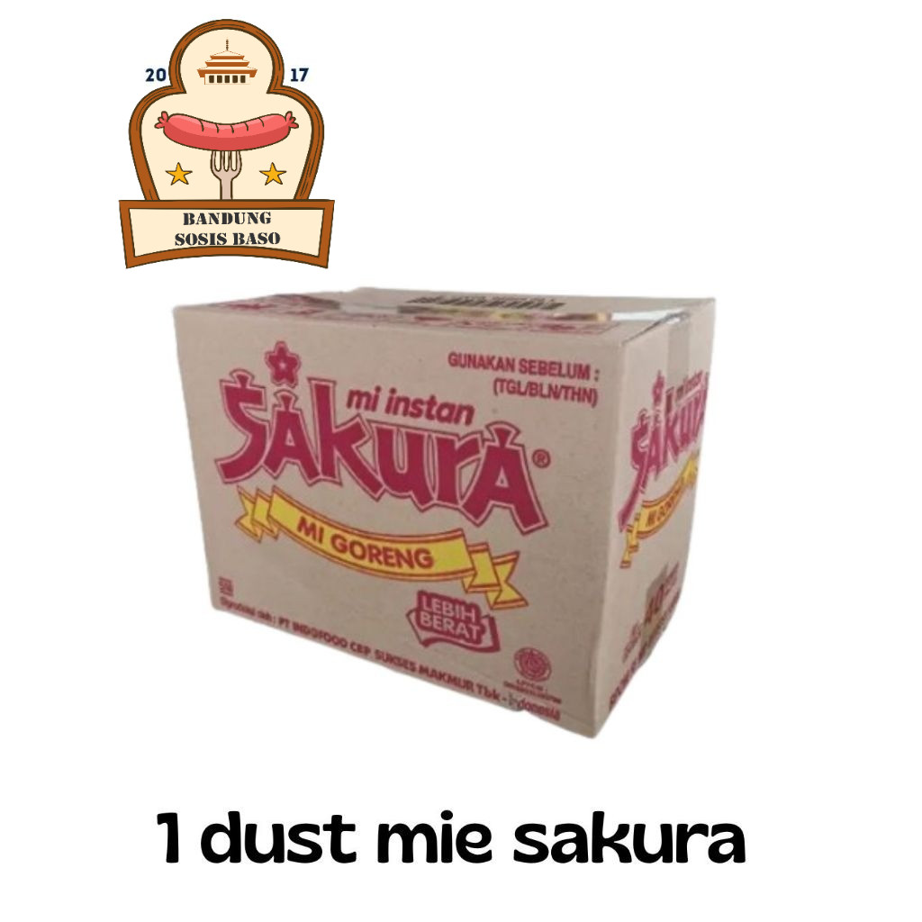 

Mie Sakura Goreng 1 DUS - Untuk Stok Anak Kost, Jualan Warung & Paket Sembako