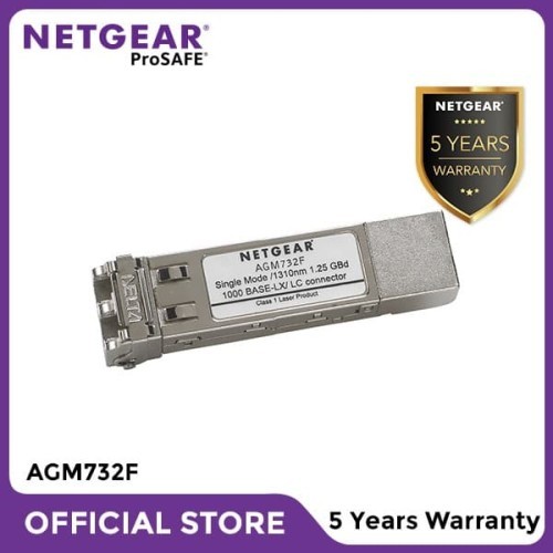 Netgear AGM732F SFP 1G Ethernet Fiber Module for Managed Switches M