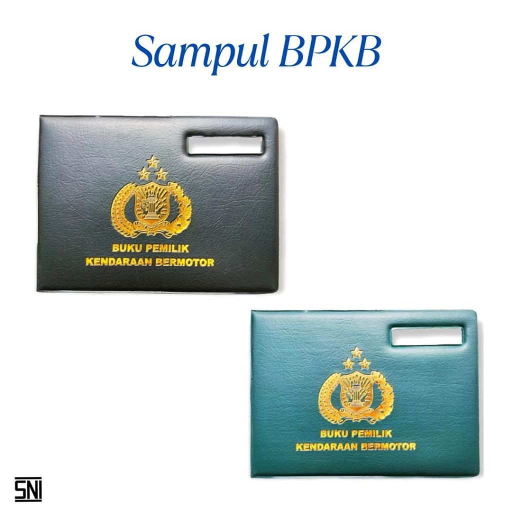 

JJ COVER BPKB | SAMPUL BPKB LOGO EMBOSS GOLD | 1 Pcs
