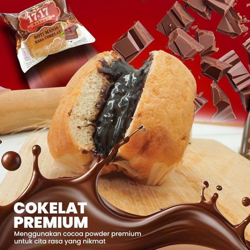 

Combo 30 dan 60 17.17 Roti Manis Aneka Rasa Tersedia varian rasa Coklat, Nanas, Margarine, Keju