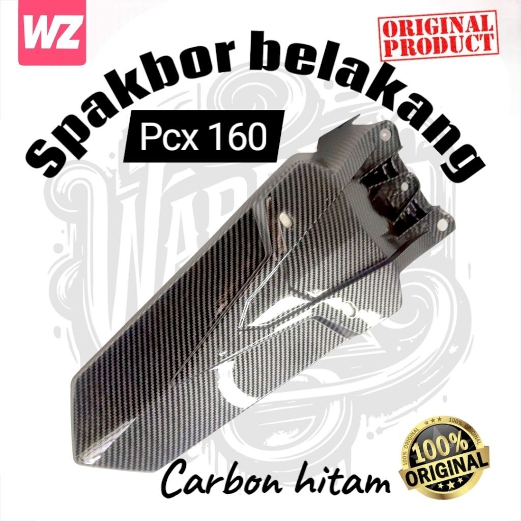 carbon spakbor belakang pcx 160