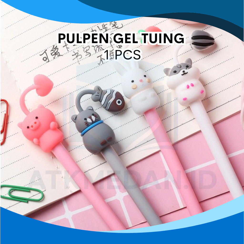 

PULPEN GEL PENA MOTIF ANIMAL 0.5 MM LUCU KARAKTER HEWAN