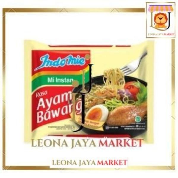 

LJ MARKET INDOMIE AYAM BAWANG PCS MIE INSTAN AYAM BAWANG 1 PCS