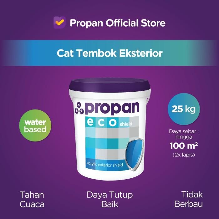 Cat Tembok Exterior Propan Ecoshield White (25 Kg)