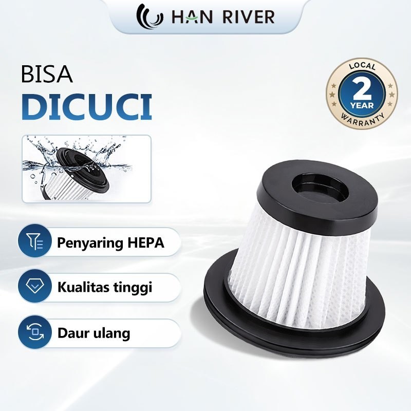 Filter saringan debu vacuum cleaner Han river / Filter hepa Vacuum HAN RIVER berbagai tipe Hepa Filt
