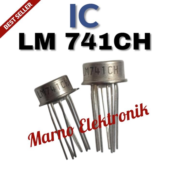 MR ELECTRO IC LM741CH LM 741CH LM741 LM 741 ASLI PART ORI