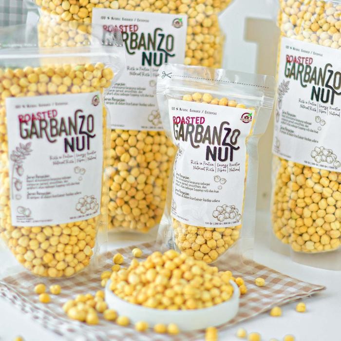 

Roasted Garbanzo Garbanzo Panggang 100 Gr Cemilan Kacang arab chickpeas halal pedas peanut
