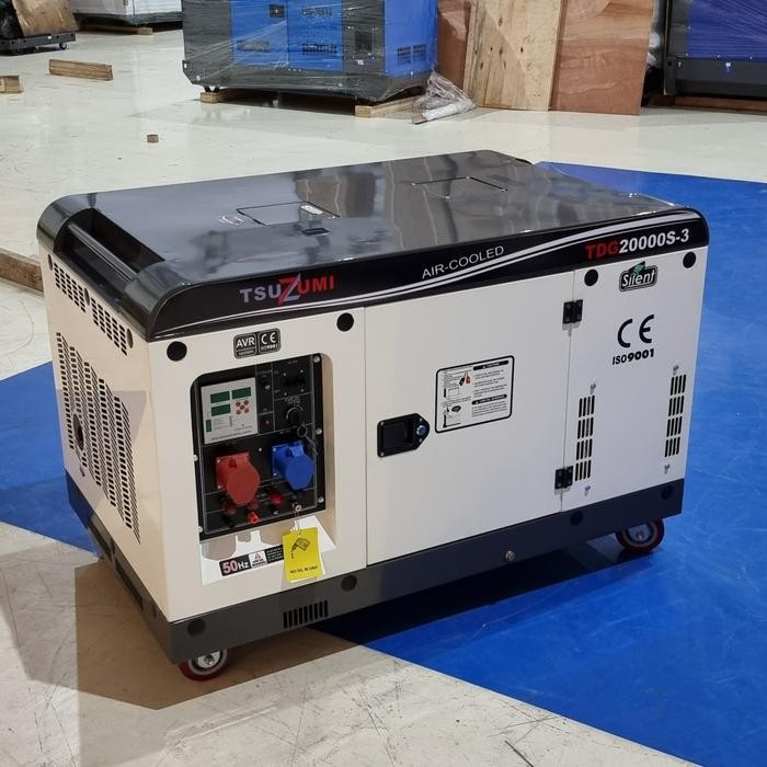 Genset silent 20 kva diesel 3 phase