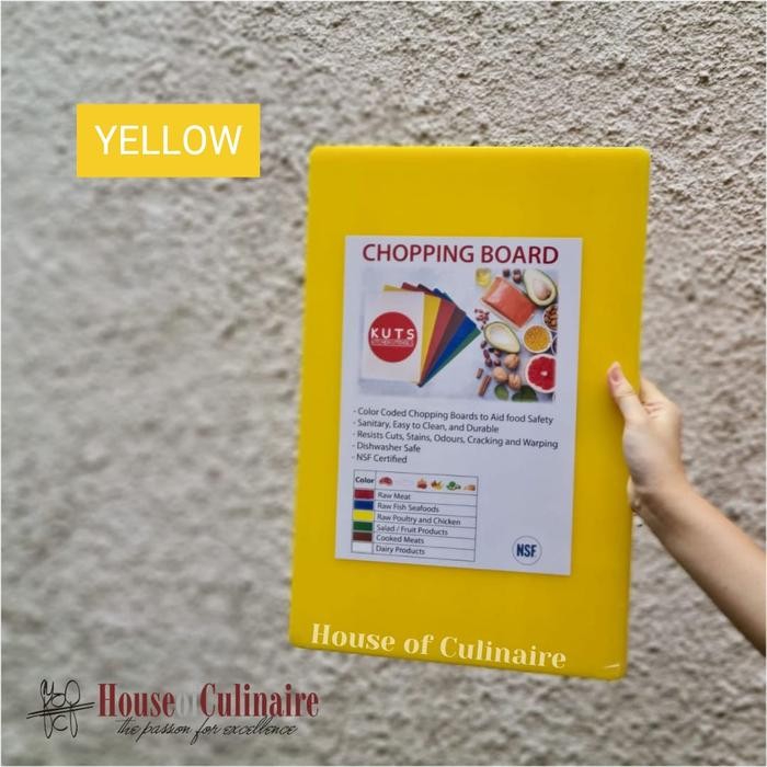 SALE Cutting Chopping Board Talenan Plastik Besar Resto - YellowTERLARIS