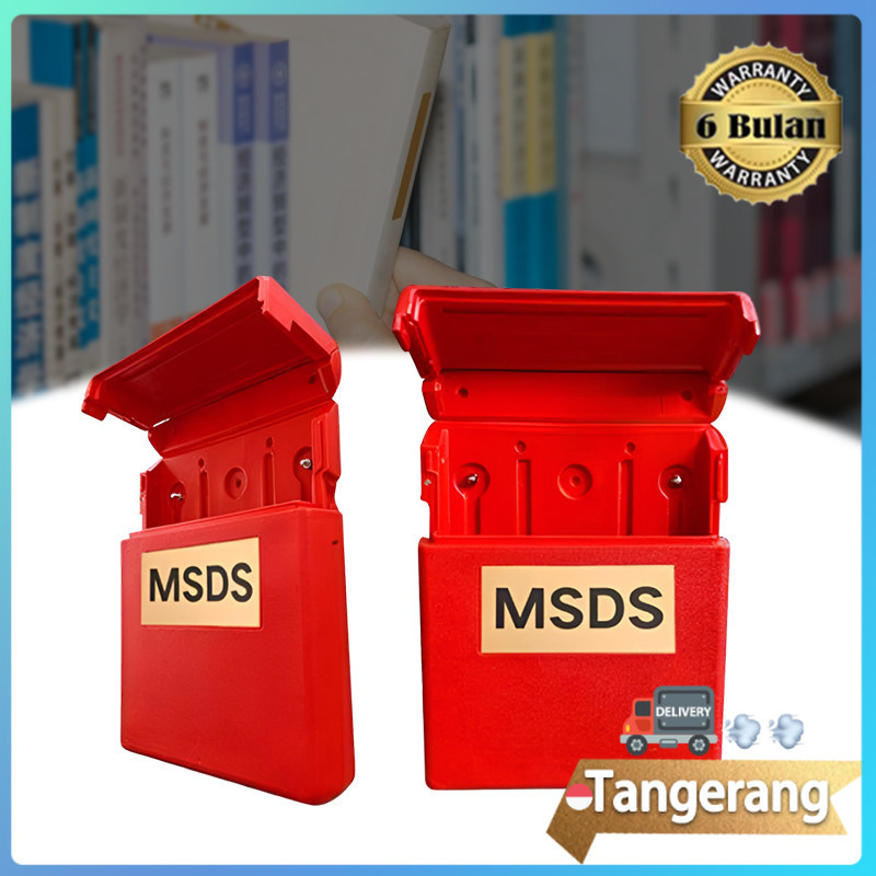 

MSDS Document Box Organizer Safety Box untuk Material Dokumen Safety Data Sheet