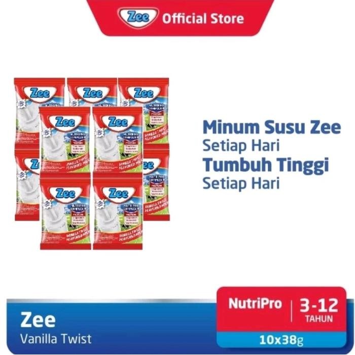 

[Promo]Best Seller ZEE RENCENG SACHET 10 x 39 g vanila coklat/VANILLA/SWIZZ CHOCOLATE - VANILA