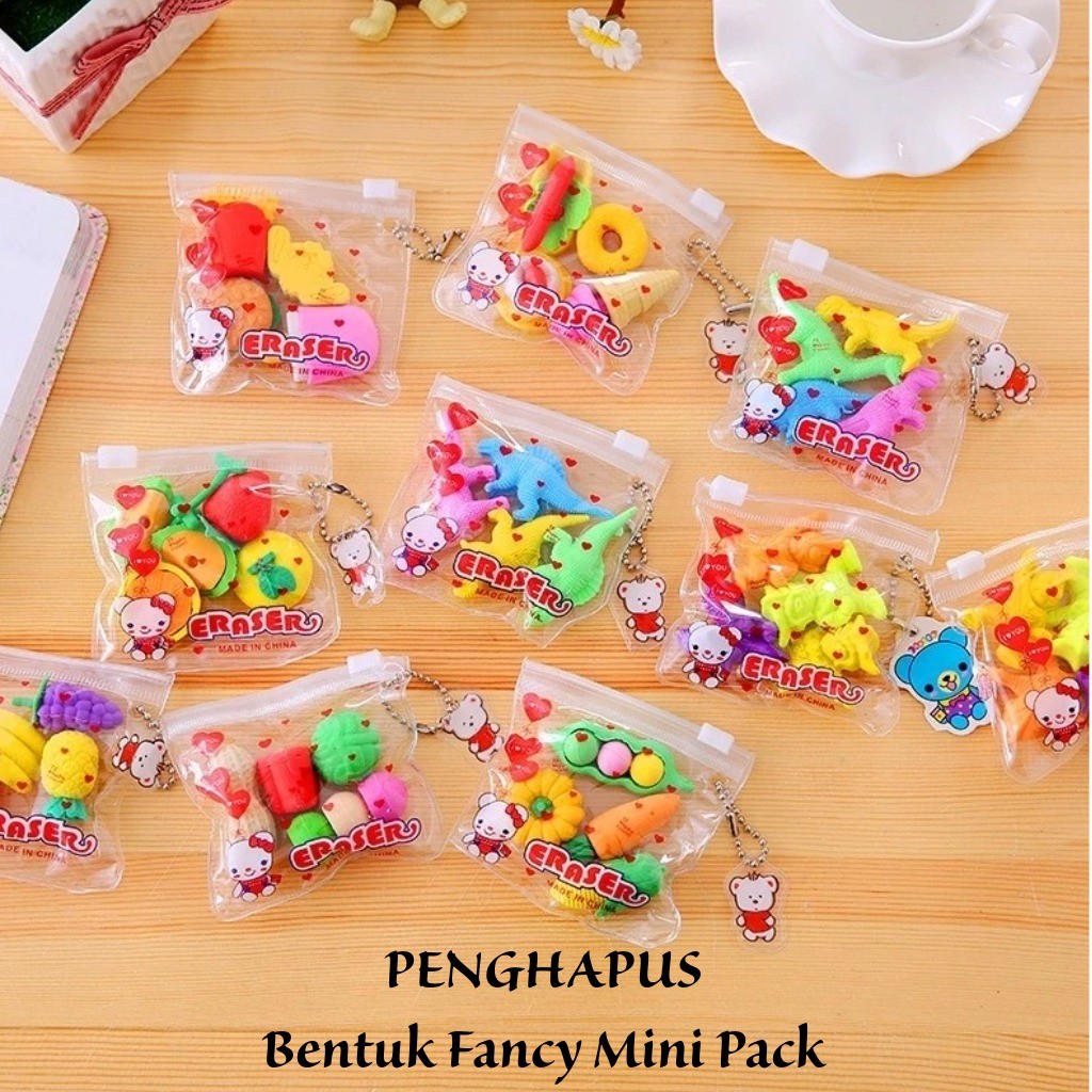 

❤️️Penghapus mini dompet / Penghapus mini pack / Setip fancy❤️️