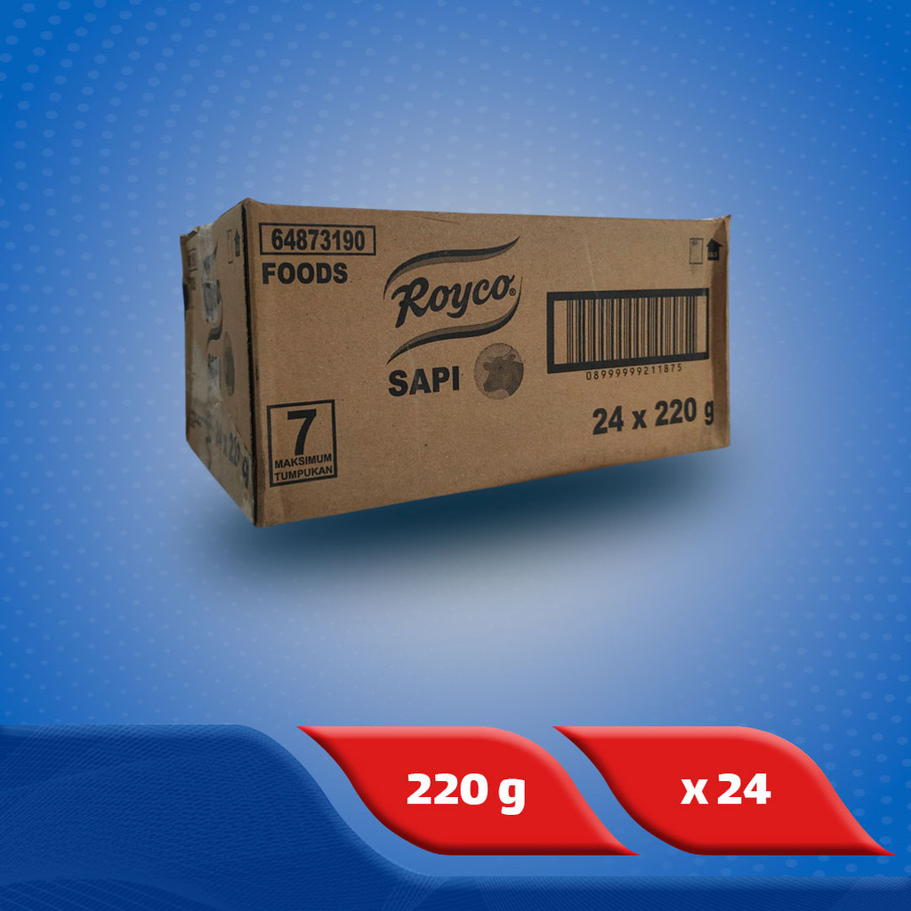 

Royco Bumbu Kaldu Penyedap Rasa Sapi 220 g x 24 pcs