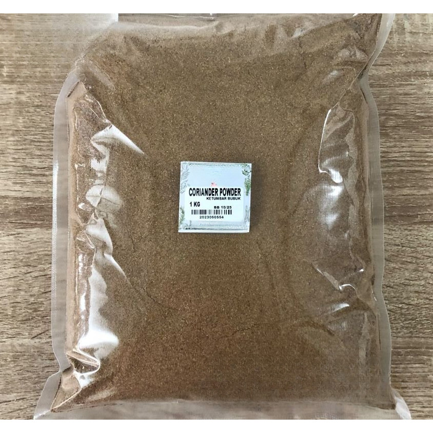 

Bubuk Ketumbar Murni 1 kg / Coriander Powder 1 kg / Pure Coriander Ground / Ketumbar Bubuk