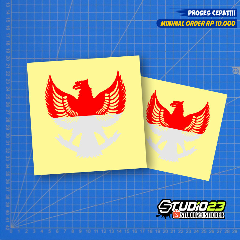 

Stiker Garuda Merah putih Cutting Sticker