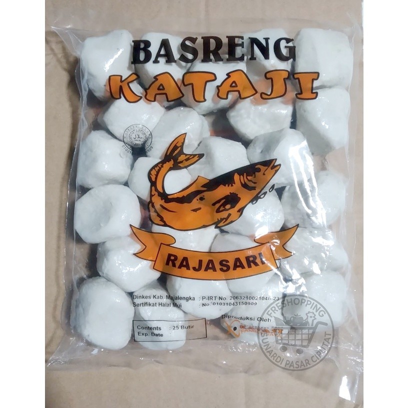 

Basreng Kataji Mentah isi 25 butir / ARENA PRABOT