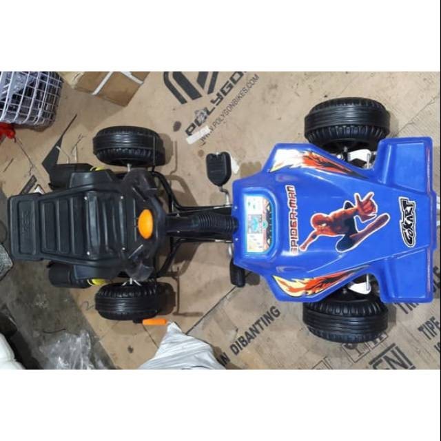 Mainan anak mobil gokart engkol dayung goes gowes (JNE JTR)