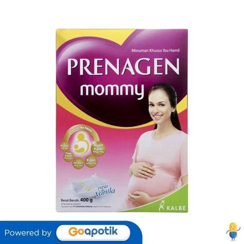 Prenagen Mommy Susu Ibu Hamil Rasa Vanila 400 Gram Box