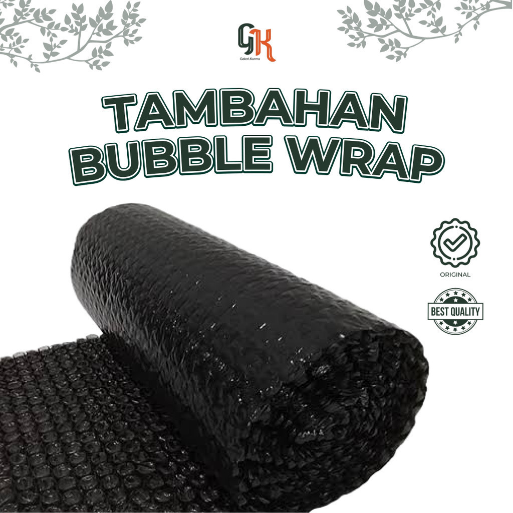 

Tambahan Bubble wrap / Bubble wrap Extra / Packing Bubble Wrap Tambahan