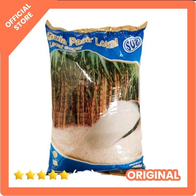 

RB22 GULAKU gula tebu premium hijau - kuning pasir putih 1kg