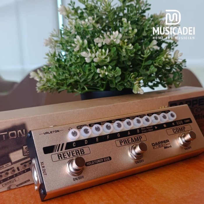 Pedal Efek Gitar Akustik VALETON Dapper Mini