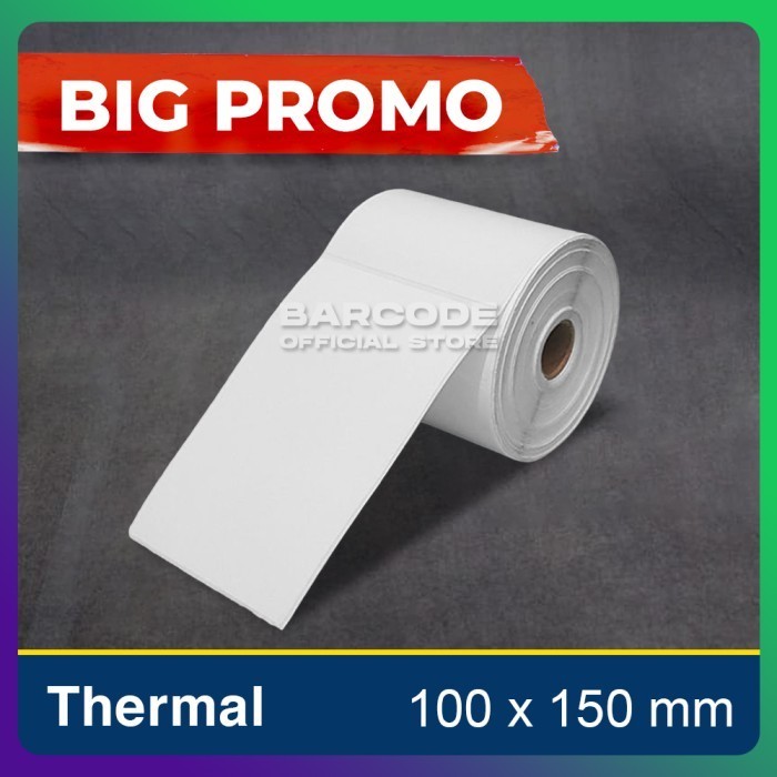 

Label Stiker Thermal A6 100x150 mm 100 x 150 isi 250 Pcs -TMI69