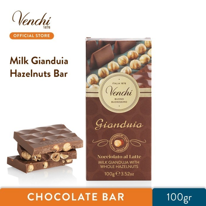 

Venchi - Chocolate Bar - MilkGianduHazel