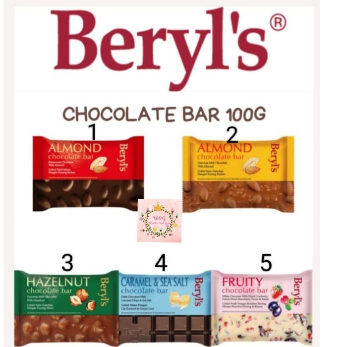 

IMPORT Beryl's Milk Chocolate Bar 100Gr | Coklat Beryls 100 Gr Halal - 4