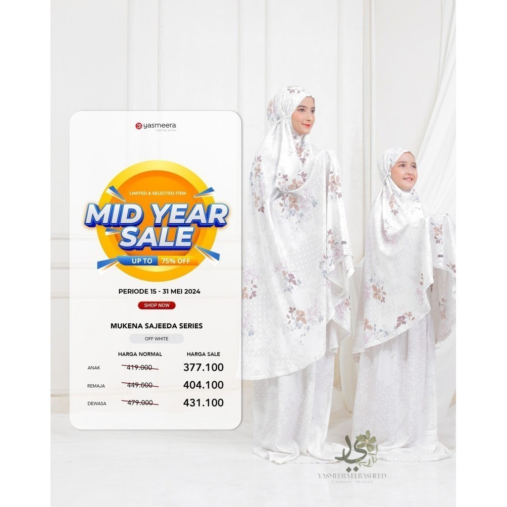 Yasmeera - MUKENA SAJEEDA SERIES