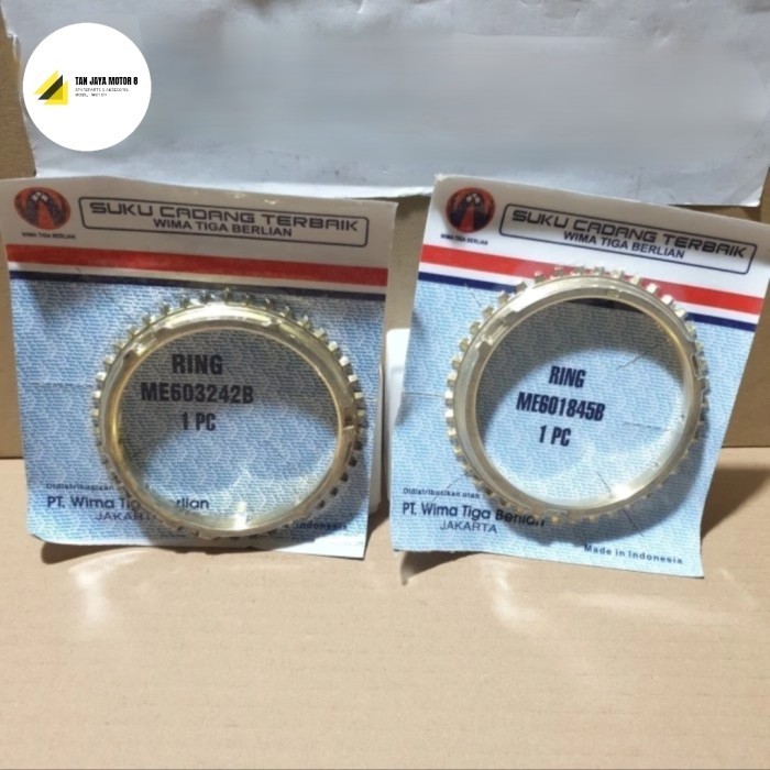 RING SYNCHRONIZER BESAR UKURAN SPI BESAR ME601845B ATAU UKURAN SPI KECIL ME603242B MITSUBISHI RAGASA