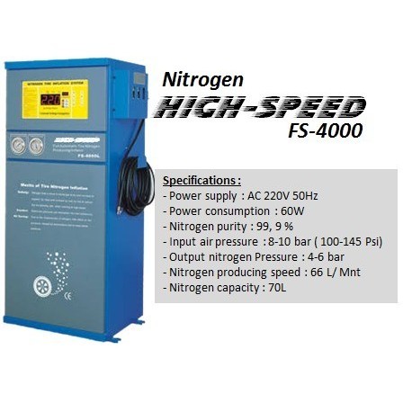 mesin nitrogen hightspeed fs4000/mesin nitrogen fs4000