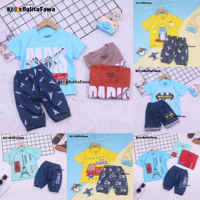 

[GALASKY] Hampers Set Baby Boy 3-24 Month / Hadiah Kado Lahiran Bayi - Setelannya Saja