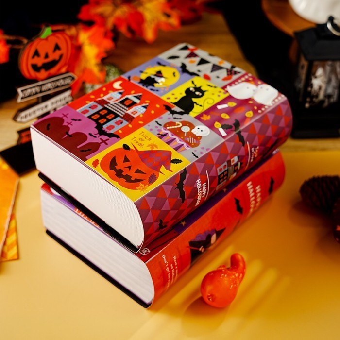 

(5pcs) Kotak Halloween Model Buku K3129| K3130 Box Trick or Treats| dus Permen Candy| Scary Book