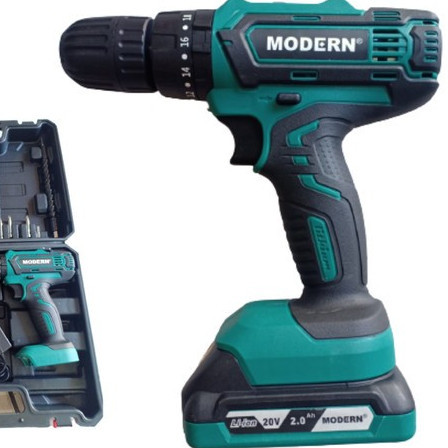 Modern  Mesin Bor Tembok Cordless  Impact Drill Cas Baterai M 16 M16 SET