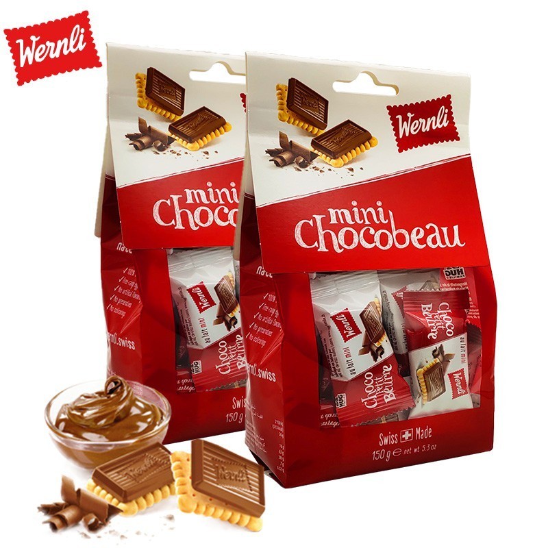 

WERNLI MINI CHOCOBEAU 150gr 2 VARIANTS BEST SELLER BEST SELLER!!!