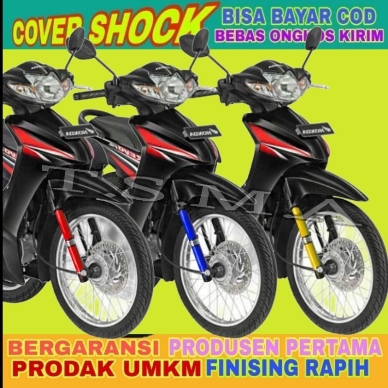 Shock Depan Honda Revo Abolut Revo Fit Revo X Cover Shock