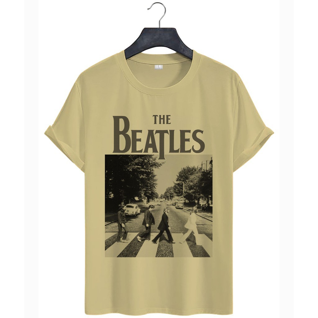 KAOS PRIA DEWASA / KAOS DISTRO BANDUNG / ATASAN PRIA / KAOS JUMBO / T-SHIRT THE BEATLES