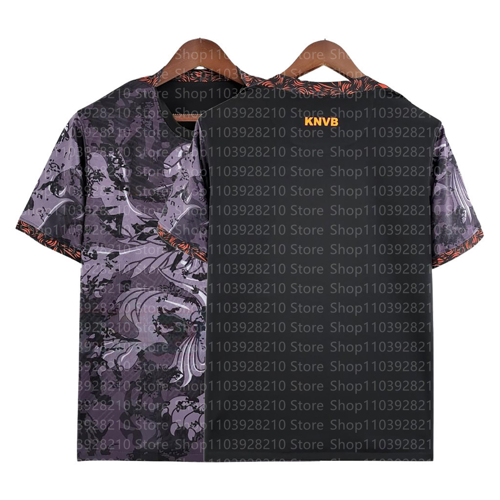New Arrival 2022 Netherlands Special Edition Black Jersey Football Jersey For Adults Kids Summer Soc