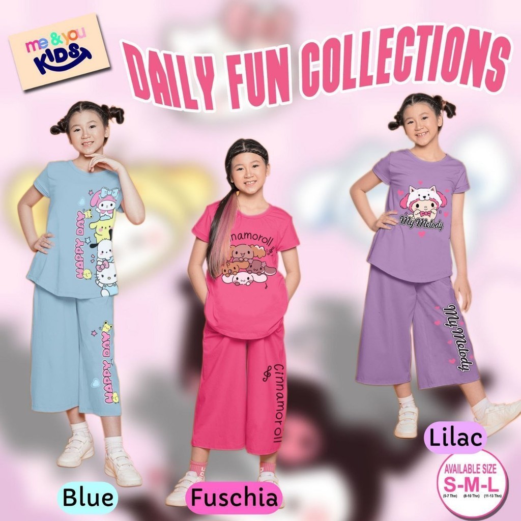 Set Daily Fun Collection by Me & You Kids