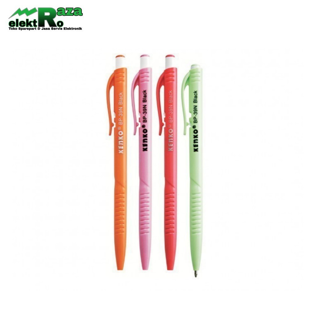 

Pulpen Kenko BP-39N Pen hitam Ballpoint