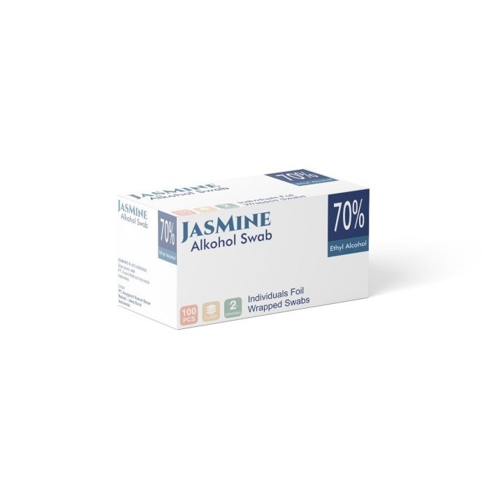 JASMINE ALKOHOL SWAB  Kapas Alkohol