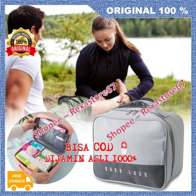 Bag Medicine Cabinet - Tas P3K - Kotak Tas Obat P3K Anti Air ASLI