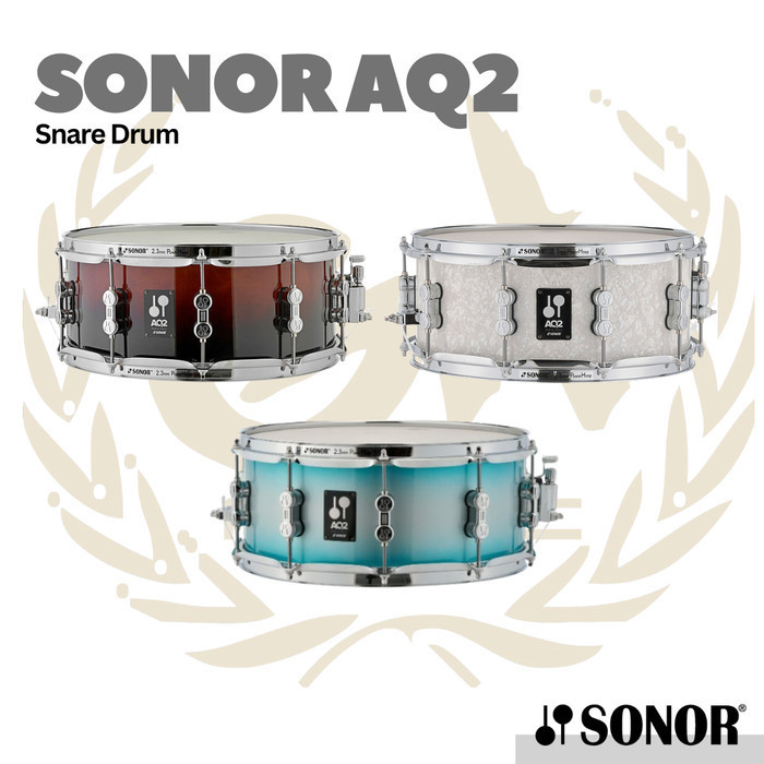 Sonor AQ2 Maple Snare Drum - Senar Drum